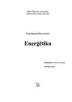 Research Papers 'Enerģētika', 1.