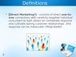Presentations 'Direct Marketing and Telemarketing Basics', 4.