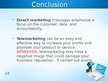 Presentations 'Direct Marketing and Telemarketing Basics', 14.