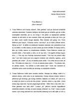 Essays 'V.Belševicas dzejoļu krājuma "Gadu gredzeni" analīze', 1.