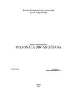 Research Papers 'Personāla organizēšana', 1.