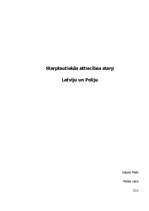 Research Papers 'Polijas starptautiskās attiecības', 1.