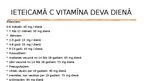 Presentations 'Vitamīna C ietekmē uz cilvēka organismu', 7.
