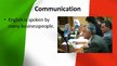 Presentations 'Business Customs in Italy', 31.