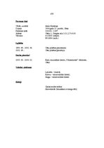 Samples 'Curriculum Vitae', 1.