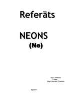 Summaries, Notes 'Neons', 1.