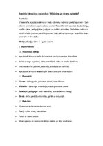 Essays 'Mušmires un vāveres rudentiņš – piedzīvojumi, sadarbība un dabas mācība', 1.