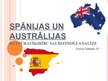 Presentations 'Spānijas un Austrālijas kultūratšķirību salīdzinošā analīze', 1.