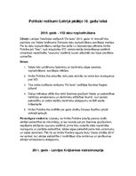 Essays 'Politiskie notikumi Latvijā pēdējo desmit gadu laikā', 1.