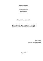 Research Papers 'Snovborda attīstība Latvijā un pasaulē', 1.