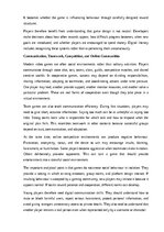 Essays 'Video games: entertainment and learning', 4.