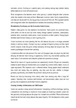Essays 'Video games: entertainment and learning', 8.