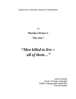 Essays 'Men Killed to Live - All of Them', 1.