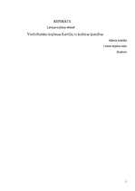 Research Papers 'Vecticībnieku kopienas Latvijā, to kultūras īpatnības', 1.