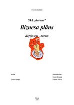 Business Plans 'Kafejnīca - bārs SIA "Barons"', 1.