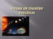 Presentations 'Visuma un zvaigžņu evolūcija', 1.