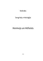 Research Papers 'Hermejs un Hēfaists', 1.