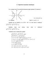 Research Papers 'Hiperbola un parabola kā otrās kārtas algebriskās līnijas', 12.