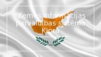 Presentations 'Zemes informācijas parvaldības sistēma Kiprā', 1.