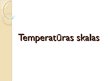 Presentations 'Temperatūra', 1.