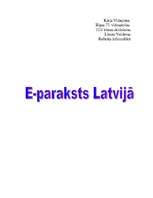 Research Papers 'E-paraksts Latvijā', 1.