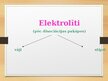 Presentations 'Elektrolitiskā disociācija', 14.