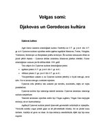 Summaries, Notes 'Volgas somi: Djakovas un Gorodecas kultūras', 1.