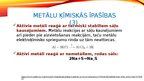 Presentations 'Metālu ķīmiskās īpašības', 6.