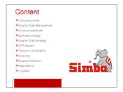 Research Papers 'Analysis of Simba Dickie Group Enterprise', 10.