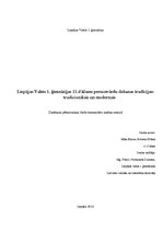 Research Papers 'Personvārdu došanas tradīcijas: tradicionālais un modernais', 1.