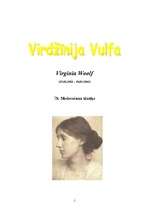 Research Papers 'Virdžīnija Vulfa - biogrāfija un literārā daiļrade', 1.