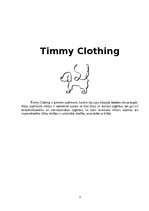 Business Plans 'Timmy Clothing Projekta izstrāde', 3.