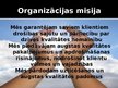 Presentations 'Organizācijas kultūra. AAS "Ergo"', 2.