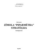 Summaries, Notes 'Zīmola “Piparmētra” stratēģija', 1.