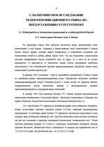Term Papers 'Разработка пакета услуг в сфере телекоммуникаций', 16.
