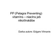 Presentations 'PP vitamīns - niacīns jeb nikotīnskābe', 1.