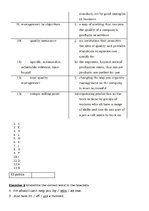 Summaries, Notes 'Biznesa angļu valoda', 2.