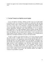 Research Papers 'Transporta, loģistikas un pārvadājumu uzņēmumu darbība Latvijā', 8.