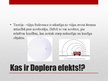 Presentations 'Doplera efekts', 3.