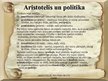 Presentations 'Aristotelis. "Politika" un citi darbi', 4.