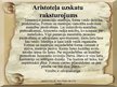 Presentations 'Aristotelis. "Politika" un citi darbi', 7.
