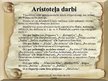 Presentations 'Aristotelis. "Politika" un citi darbi', 8.