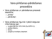 Presentations 'Varš', 16.