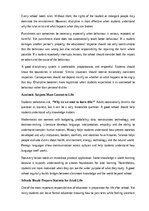 Essays 'What makes a good school?', 7.