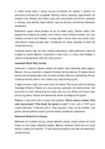 Essays 'What makes a good school?', 12.