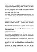 Essays 'What makes a good school?', 13.
