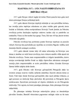 Research Papers 'Igaunija no 1917. līdz 1920.gadam. Valsts dibināšana un brīvības cīņas', 1.
