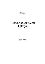 Research Papers 'Tūrisma satelītkonti Latvijā', 1.