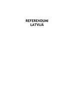 Research Papers 'Referendumi Latvijā', 1.