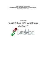 Research Papers 'Lattelekom ', 1.